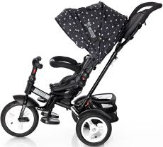 Триколісний велосипед Lorelli NEO Air Black CROWNS